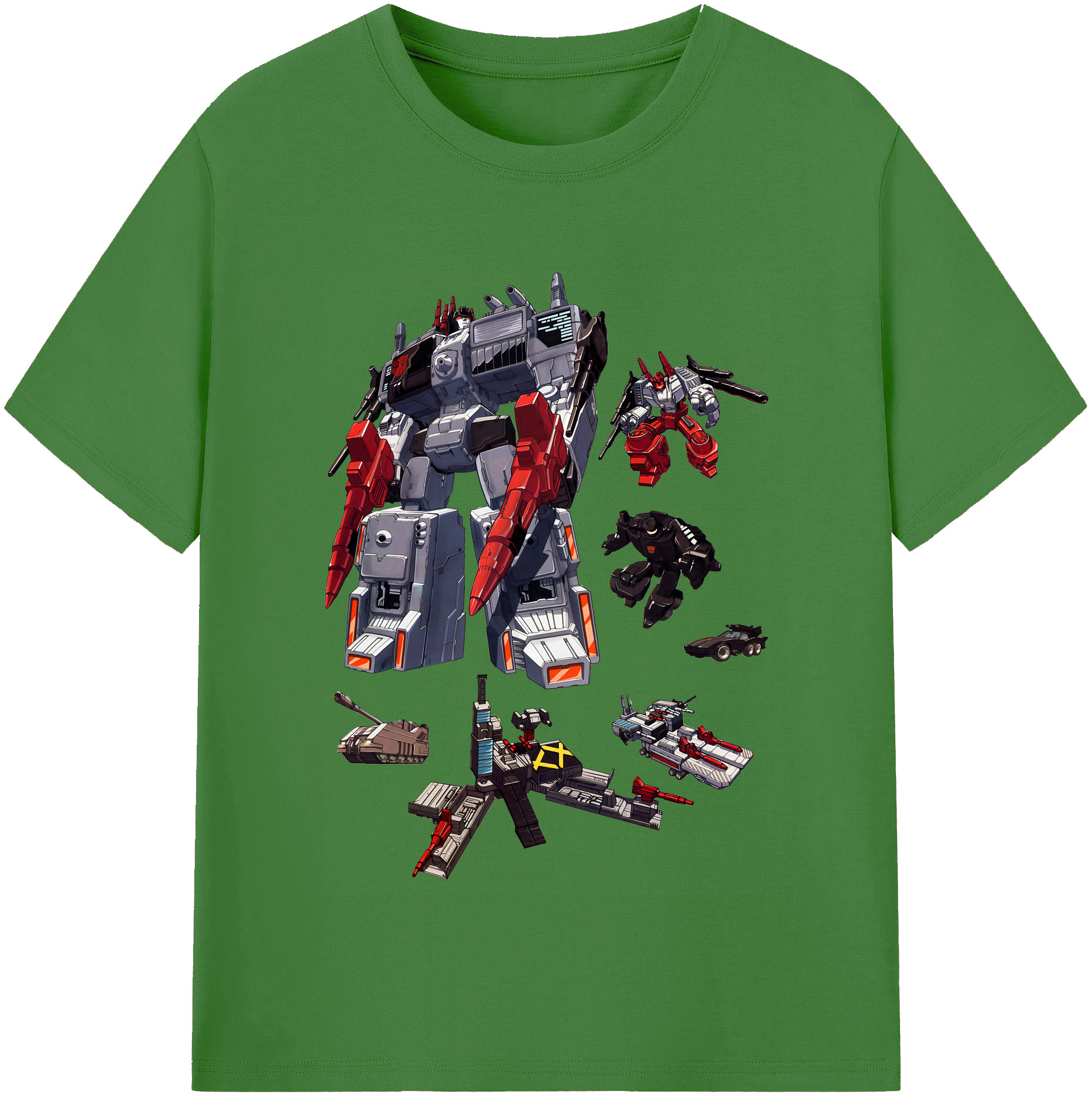 （画像用） Transformers トランスフォーマー レディースカジュアルプリントTシャツ（綿100％）